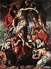 Jan Sanders van Hemessen The Descent from the Cross painting